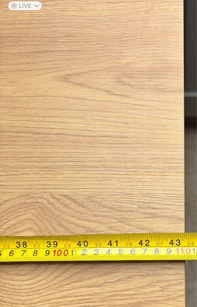 Desk/ Oak /Black legs - Image 3