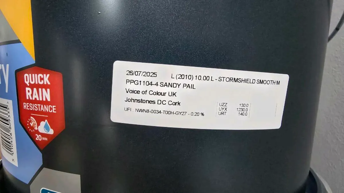 4 x10ltr Exterior Masonry Paint - Image 4