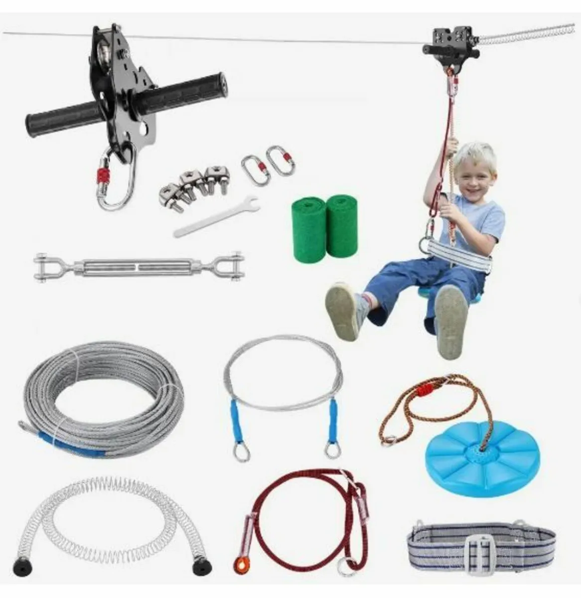 Zipline Kit for Kids and Adult, 48.77 m - Image 1