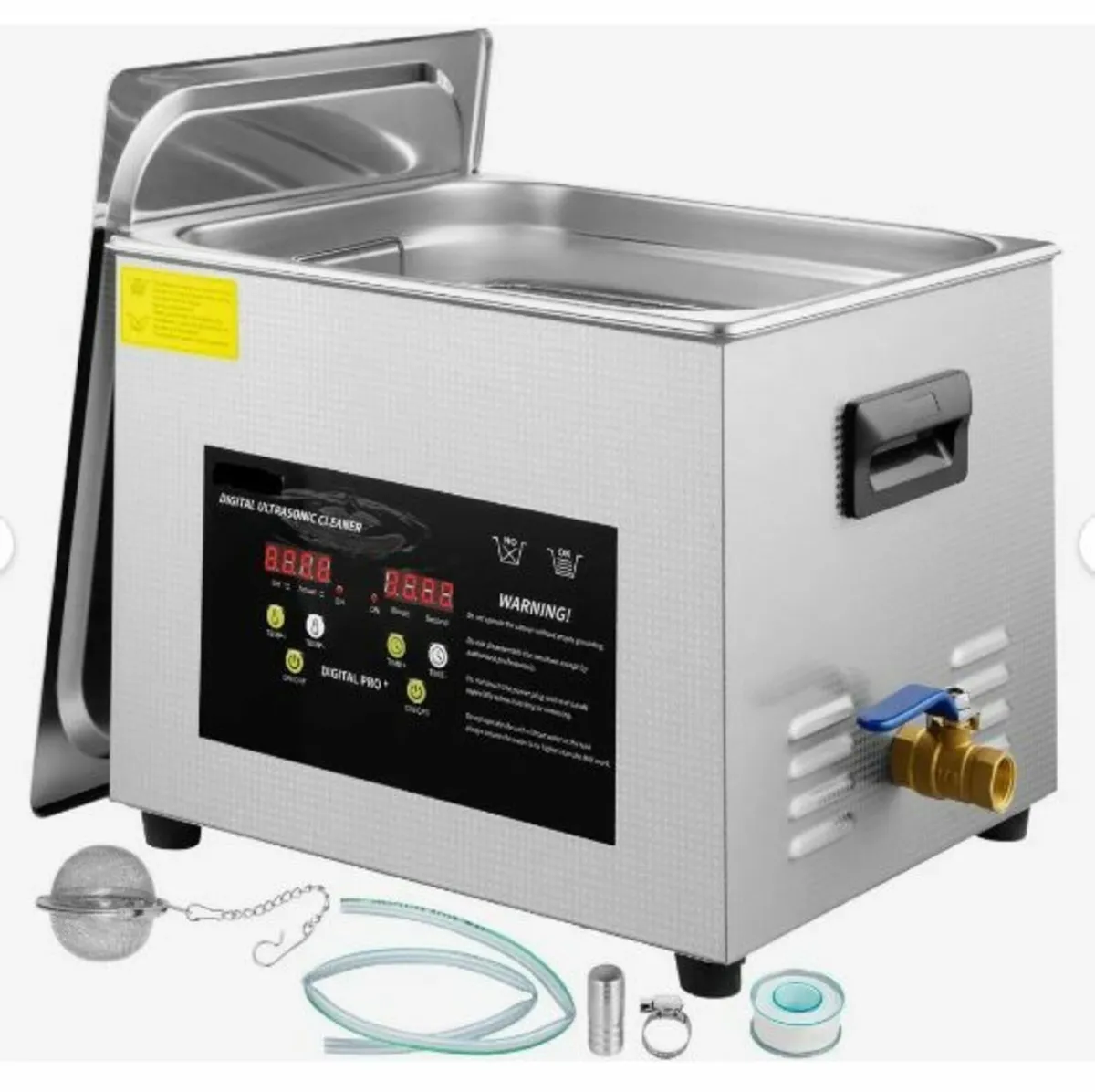 15L Digital Ultrasonic Cleaner Heater Timer 600W - Image 3