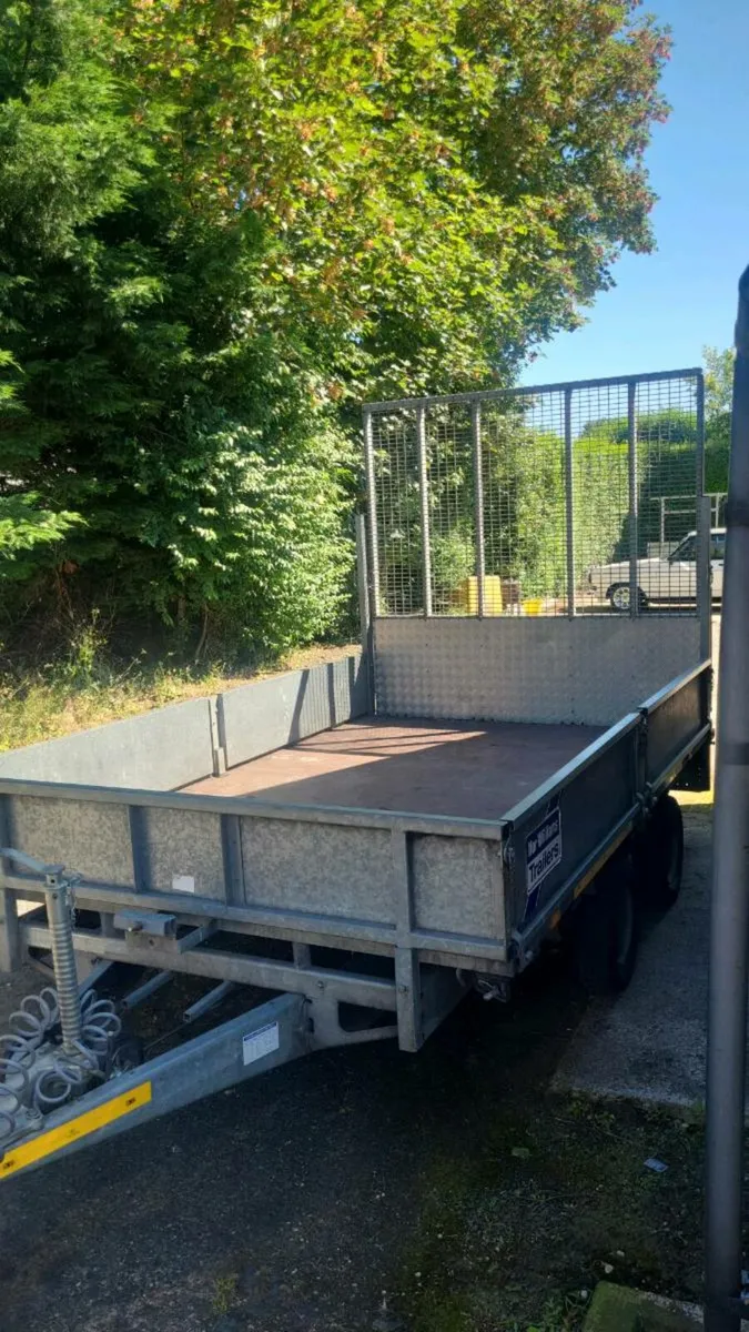 Ifor williams 10x6 trailer dropside flatbed - Image 2