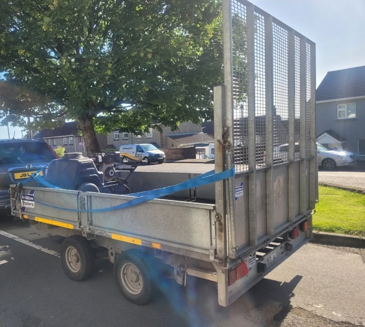Ifor williams 10x6 trailer dropside flatbed - Image 1