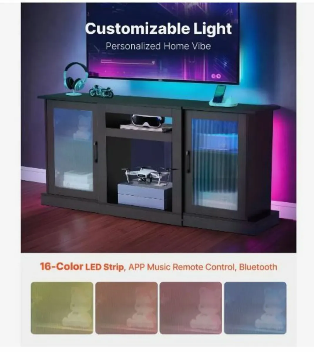 TV Stand for TVs up to 65 in Modern - Image 4