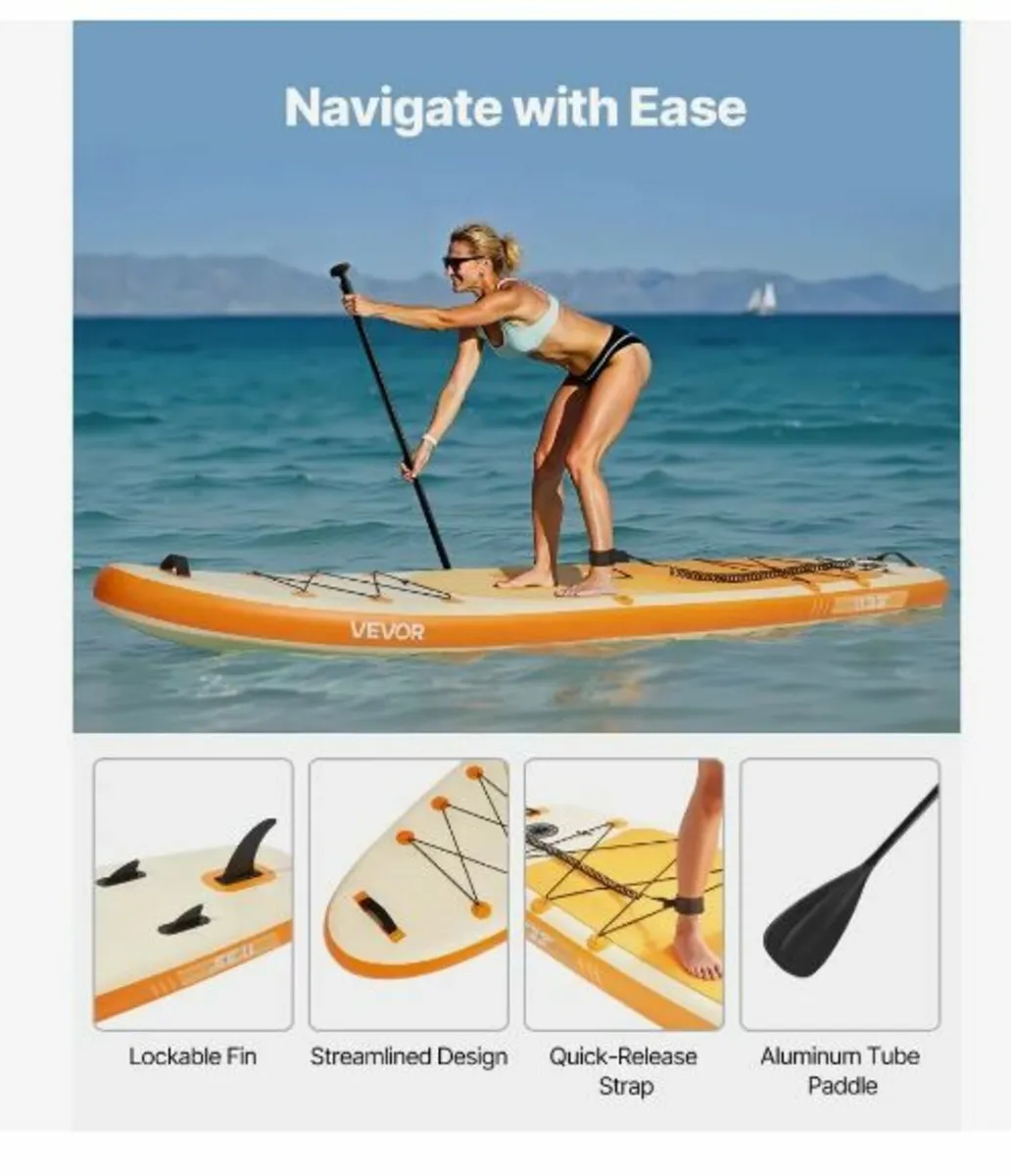 Inflatable Stand Up Paddle Board 3.35m - Image 4