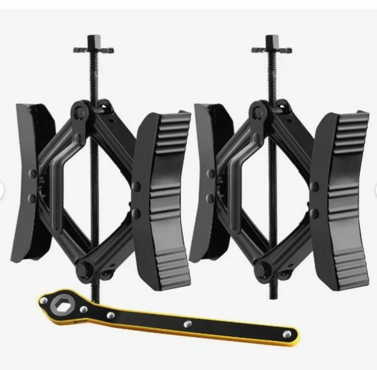Wheel Chock Stabilizer 2 Sets for RV Travel Traile - Image 1