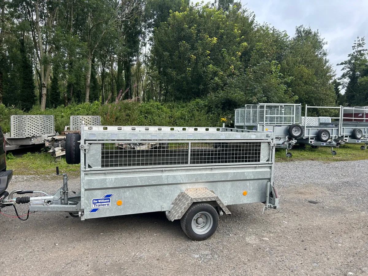 2024 Ifor Williams 8x5 Braked Single Axle Trailer - Image 1