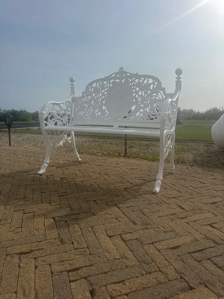 Cast Iron Garden Seat - Image 1