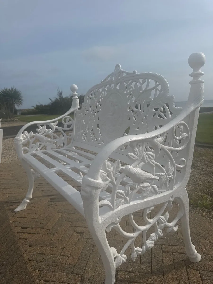 Cast Iron Garden Seat - Image 2