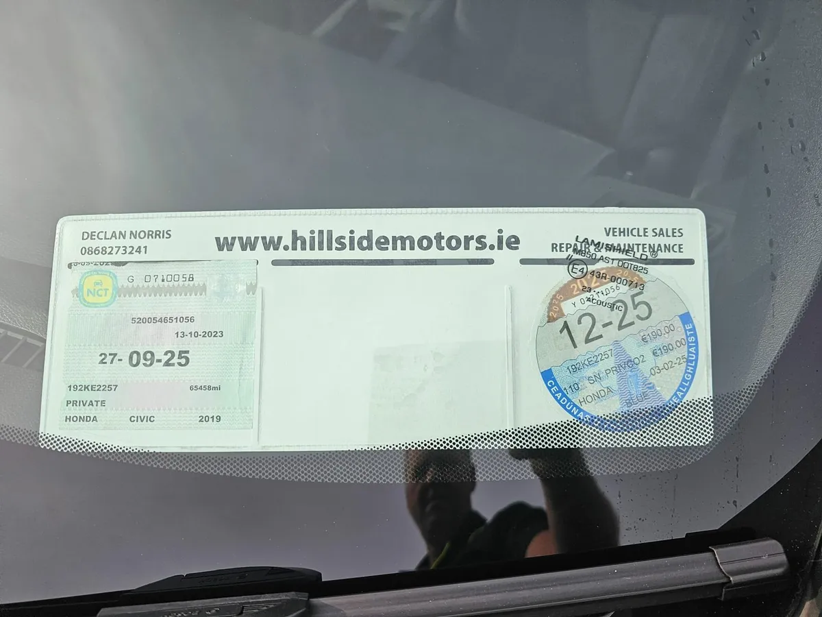 Honda Civic 2019 1.0 Petrol - Image 2