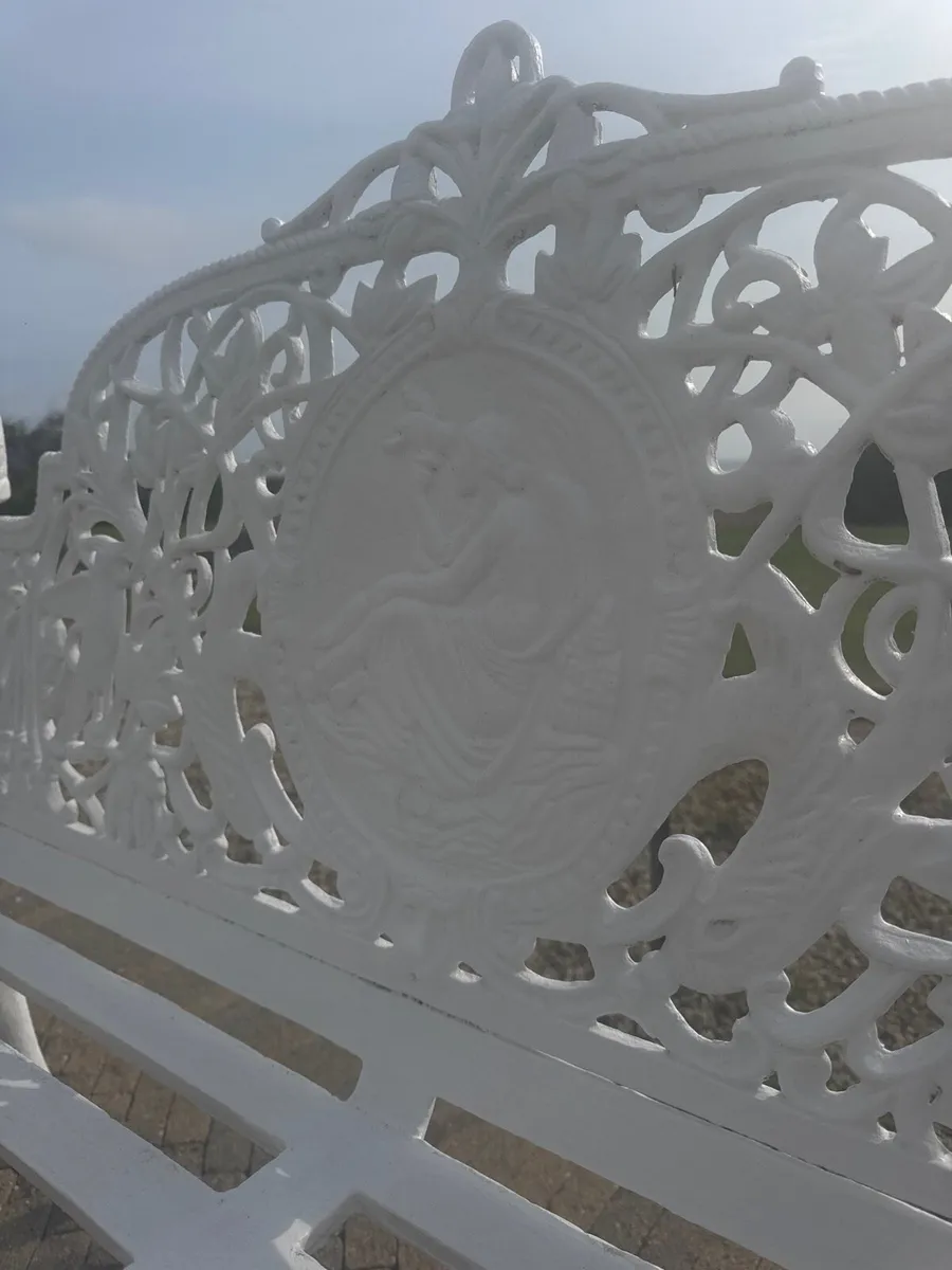 Cast Iron Garden Seat - Image 3
