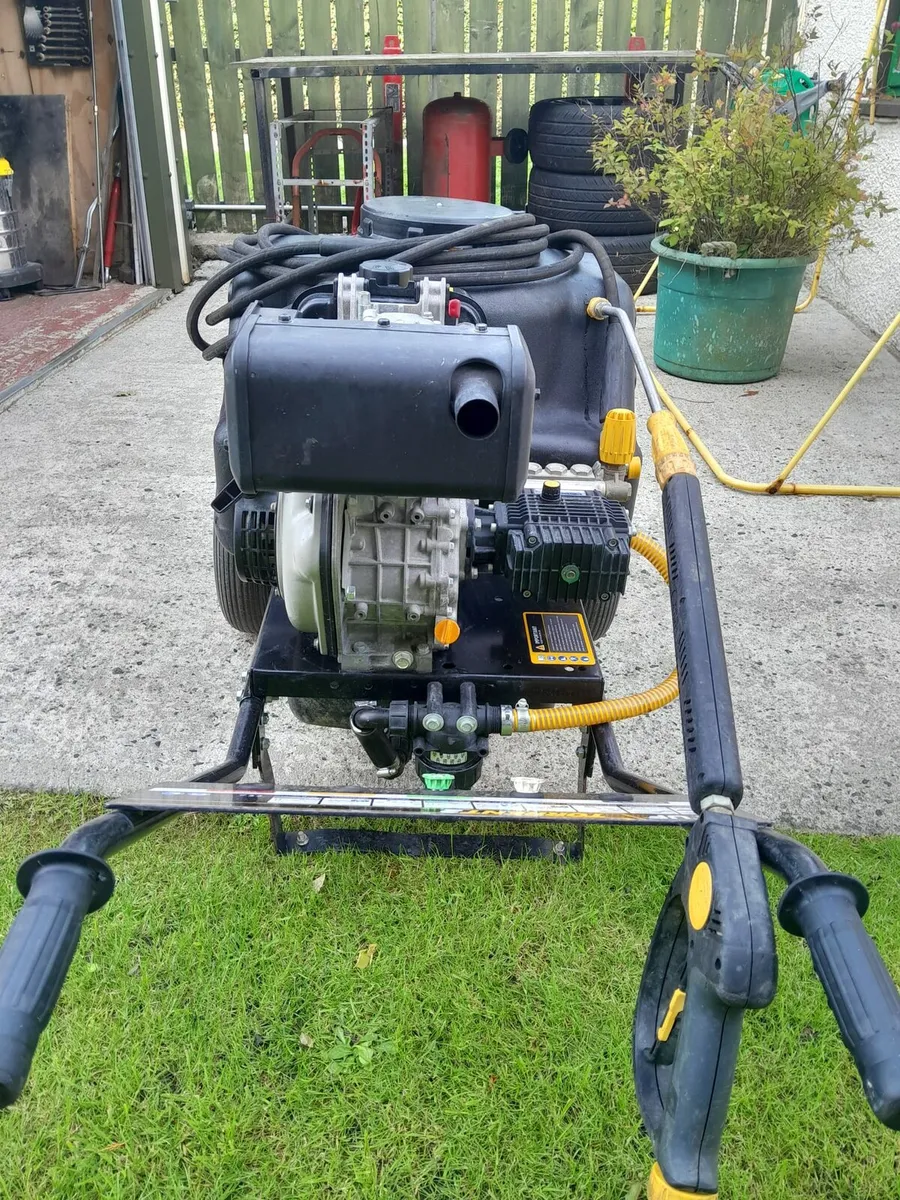 Yanmar Diesel power washer with150ltr tank - Image 3