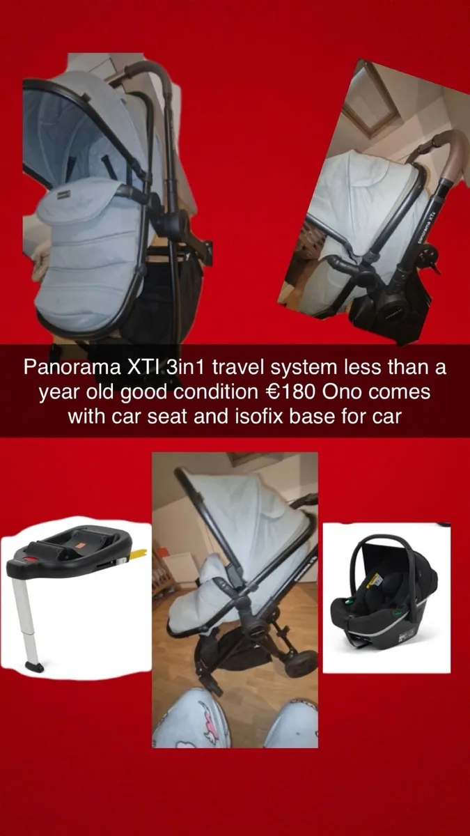 Panorama XTI 3in1 travel system - Image 1