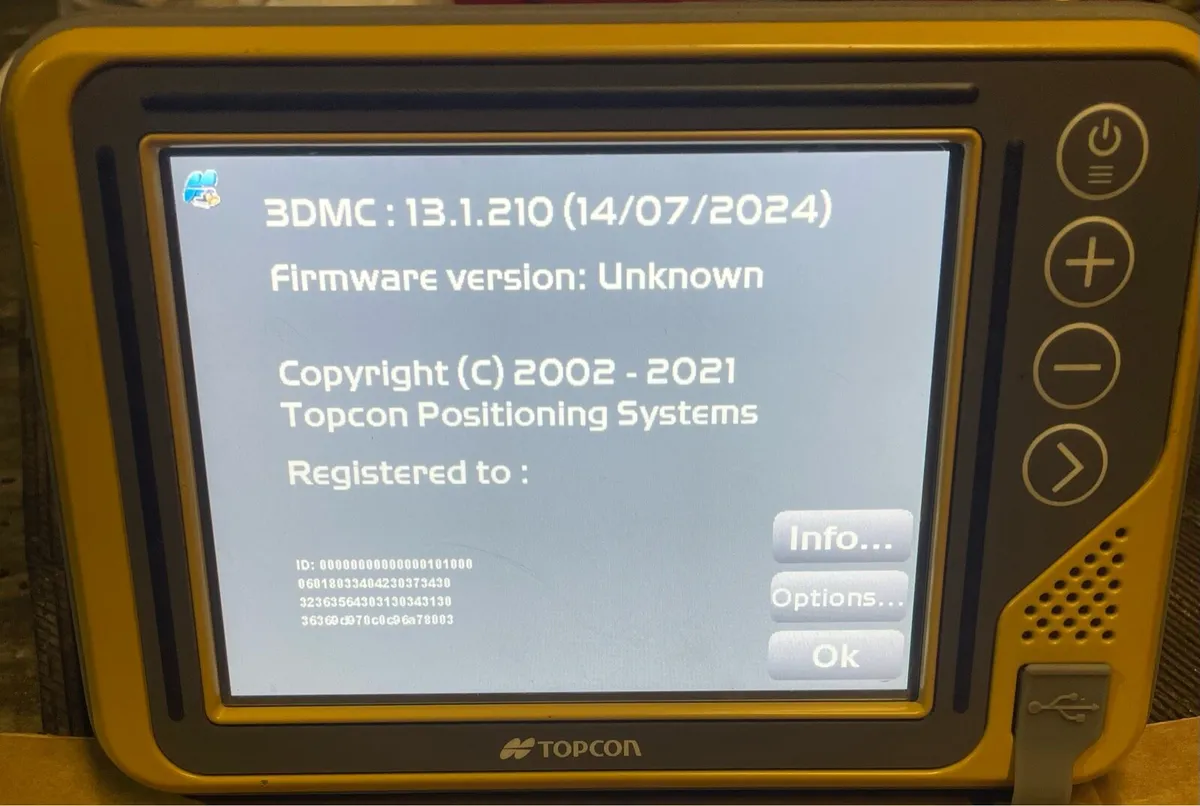 Topcon x53i 3d gps machine control - Image 3