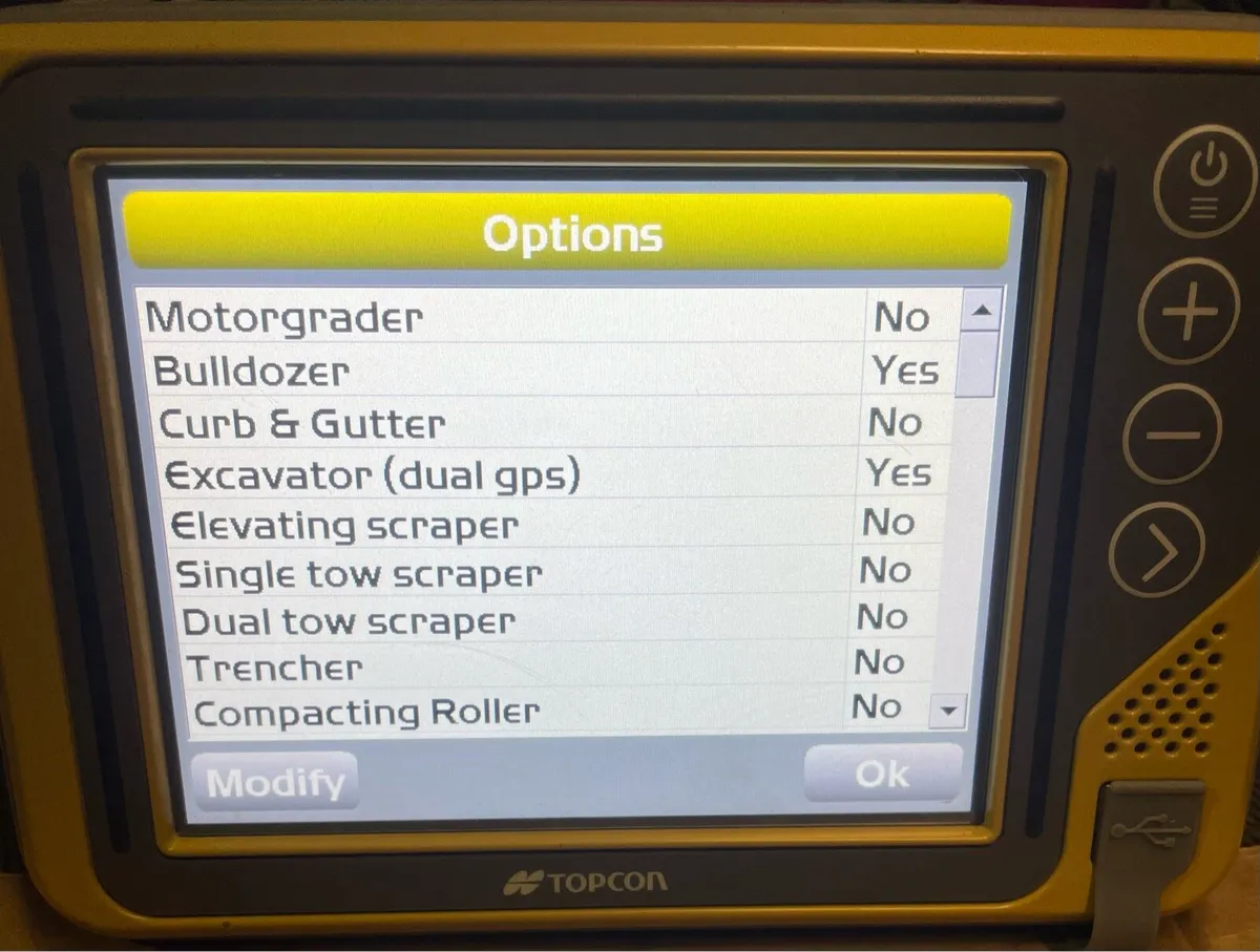 Topcon x53i 3d gps machine control - Image 4