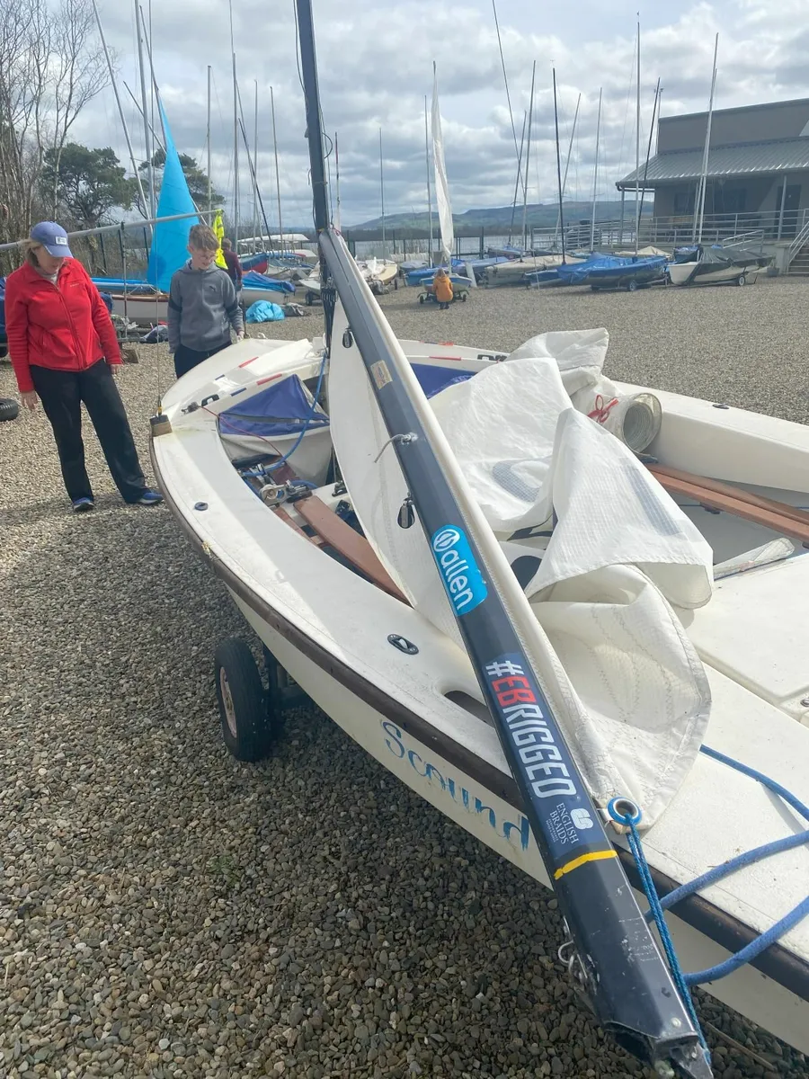 Sail Boat  - Wayfarer Sail # 9059 - Image 3