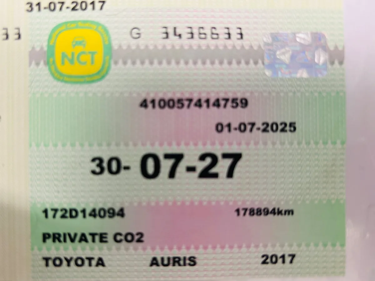 2017 TOYOTA AURIS 1.4D FTSH TAX NCT 7/27 - Image 2