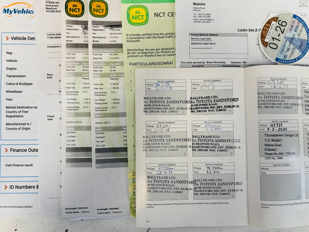 2017 TOYOTA AURIS 1.4D FTSH TAX NCT 7/27 - Image 3