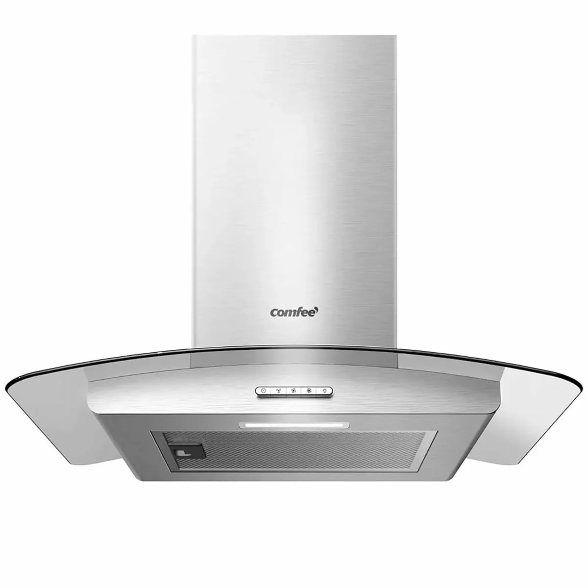 Chimney Cooker Hood 60cm GLAV17SS-60 with LED Ligh - Image 1