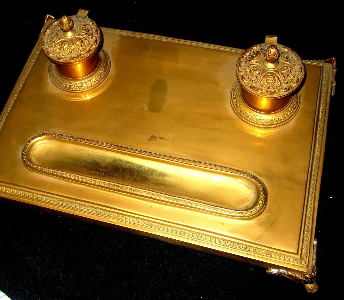 Vintage Brass Deskstand - Image 4