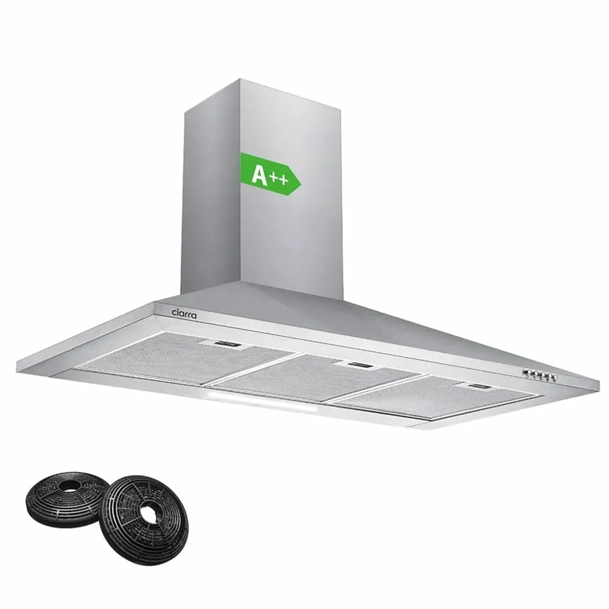 Wall-Mounted Cooker Hoods 900mm CBCS9201 with Carb - Image 1