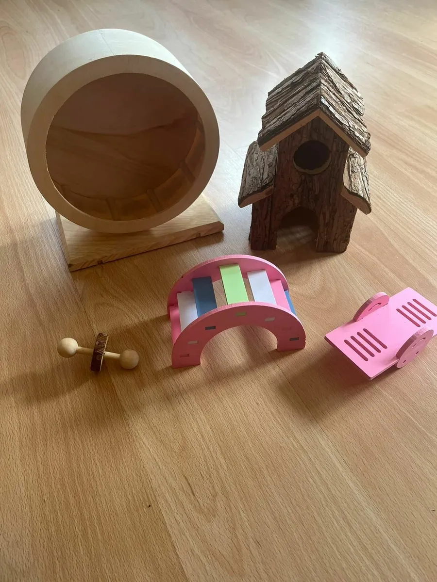 Hamster items plus accessories - Image 1