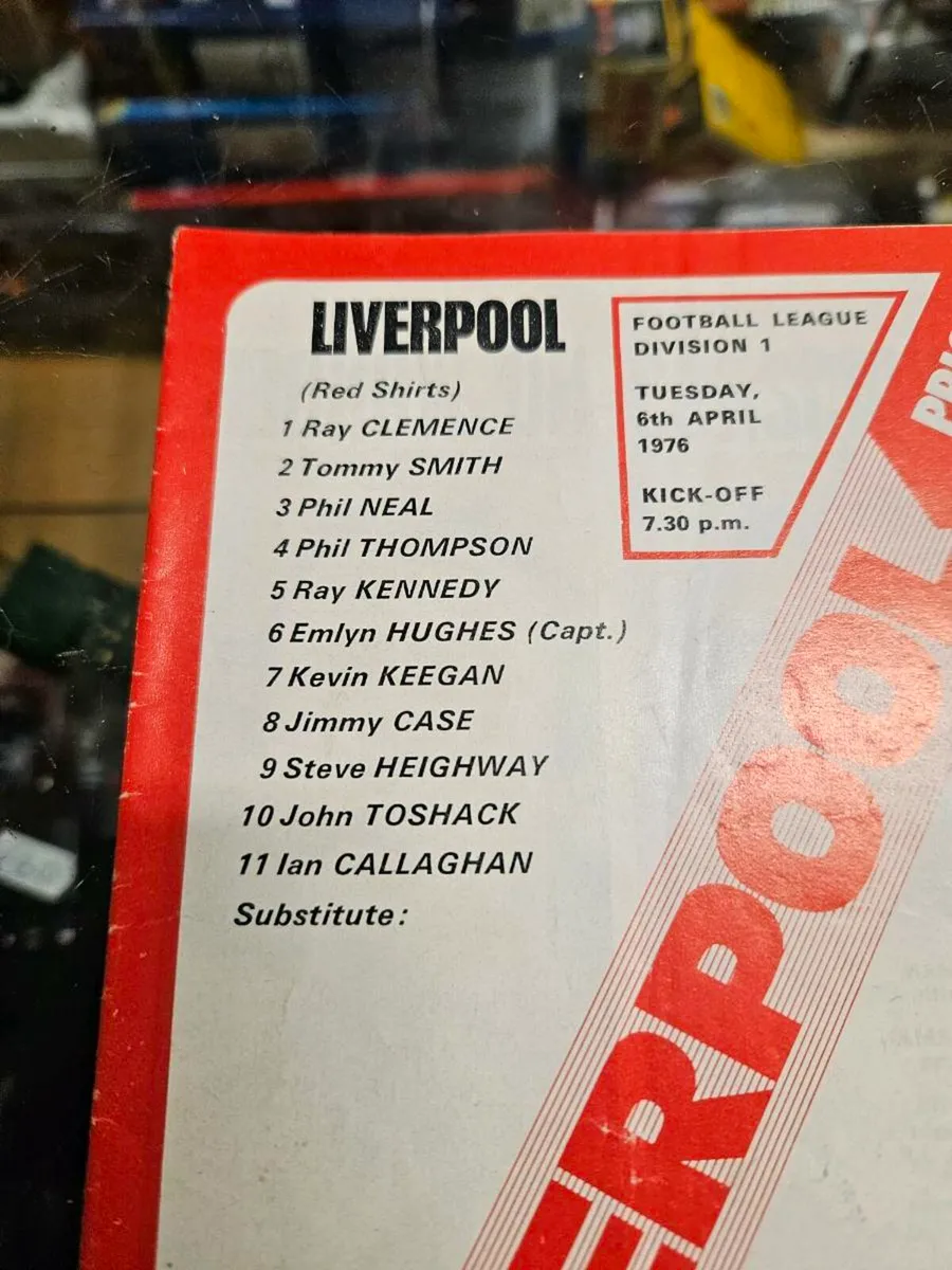 Vintage Liverpool Football Programme - Image 2