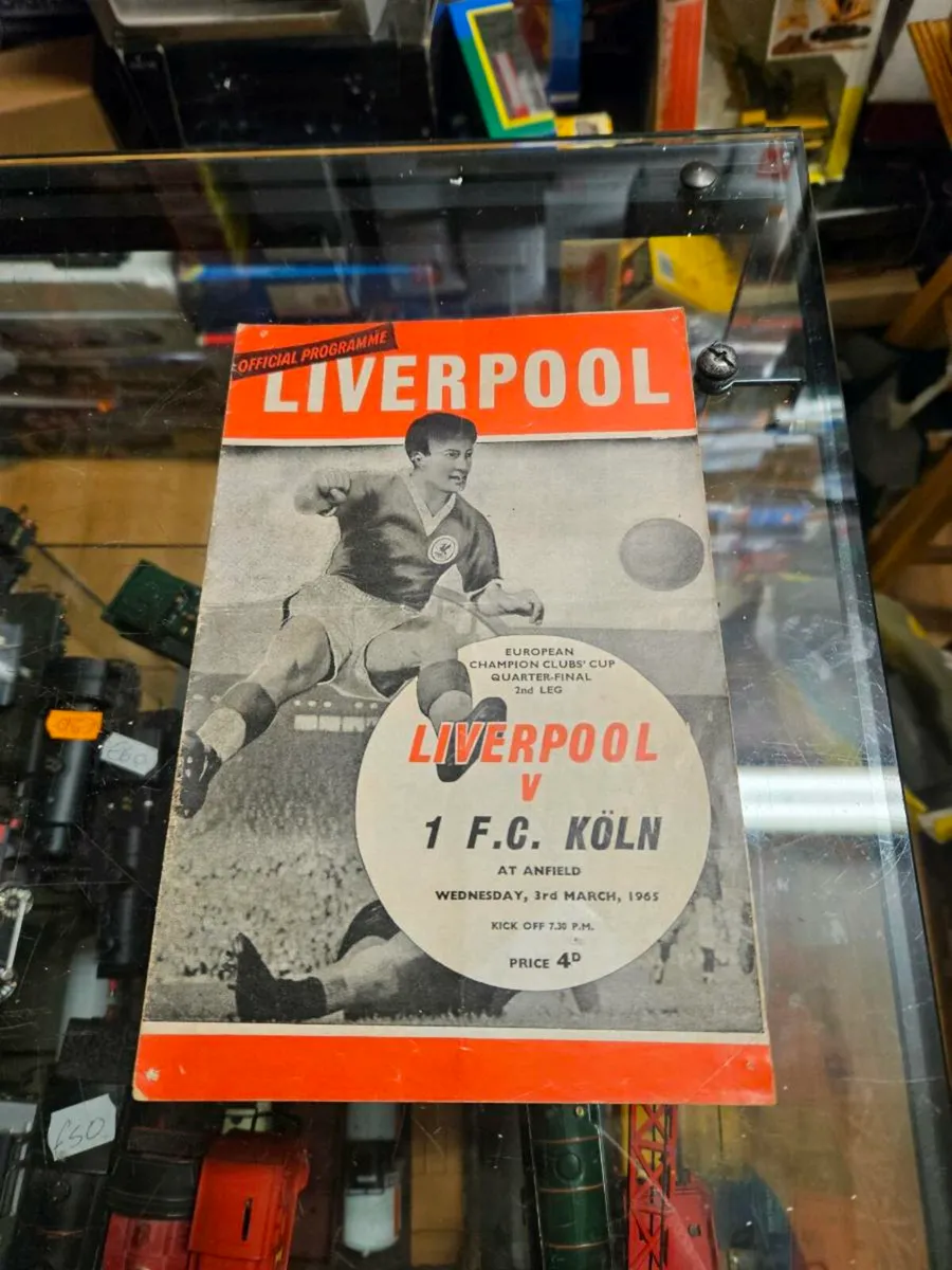 Vintage Liverpool Football Programme - Image 1