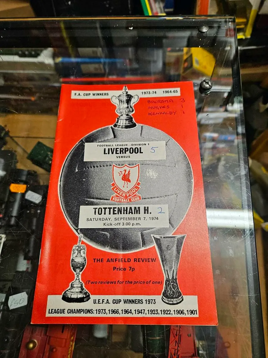 Vintage Liverpool Football Programme - Image 1