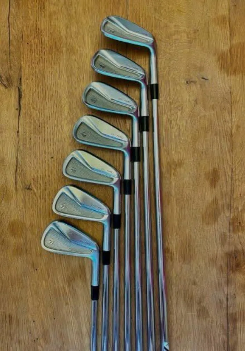 A set of TaylorMade P7MC irons. - Image 1