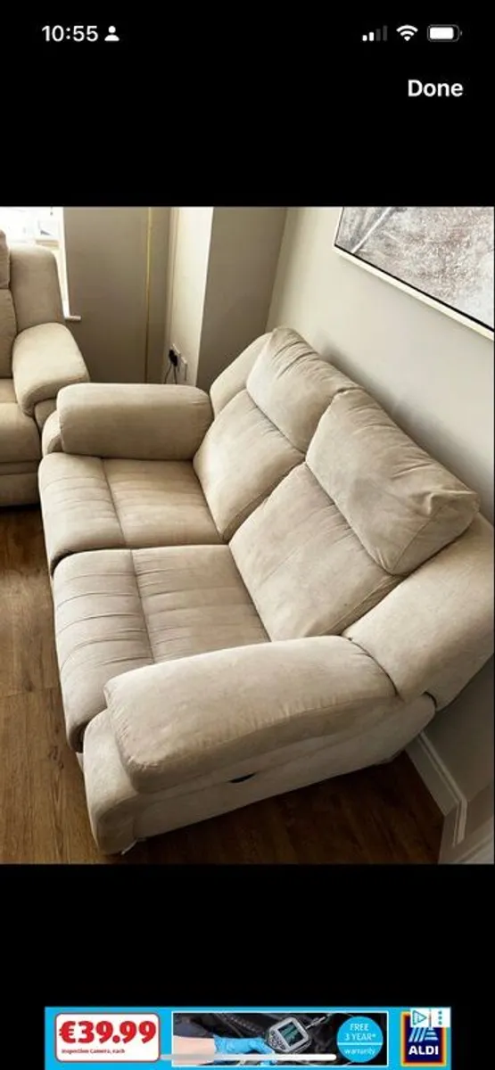 DFS Electric Recliner Set with USB charging port - Image 4