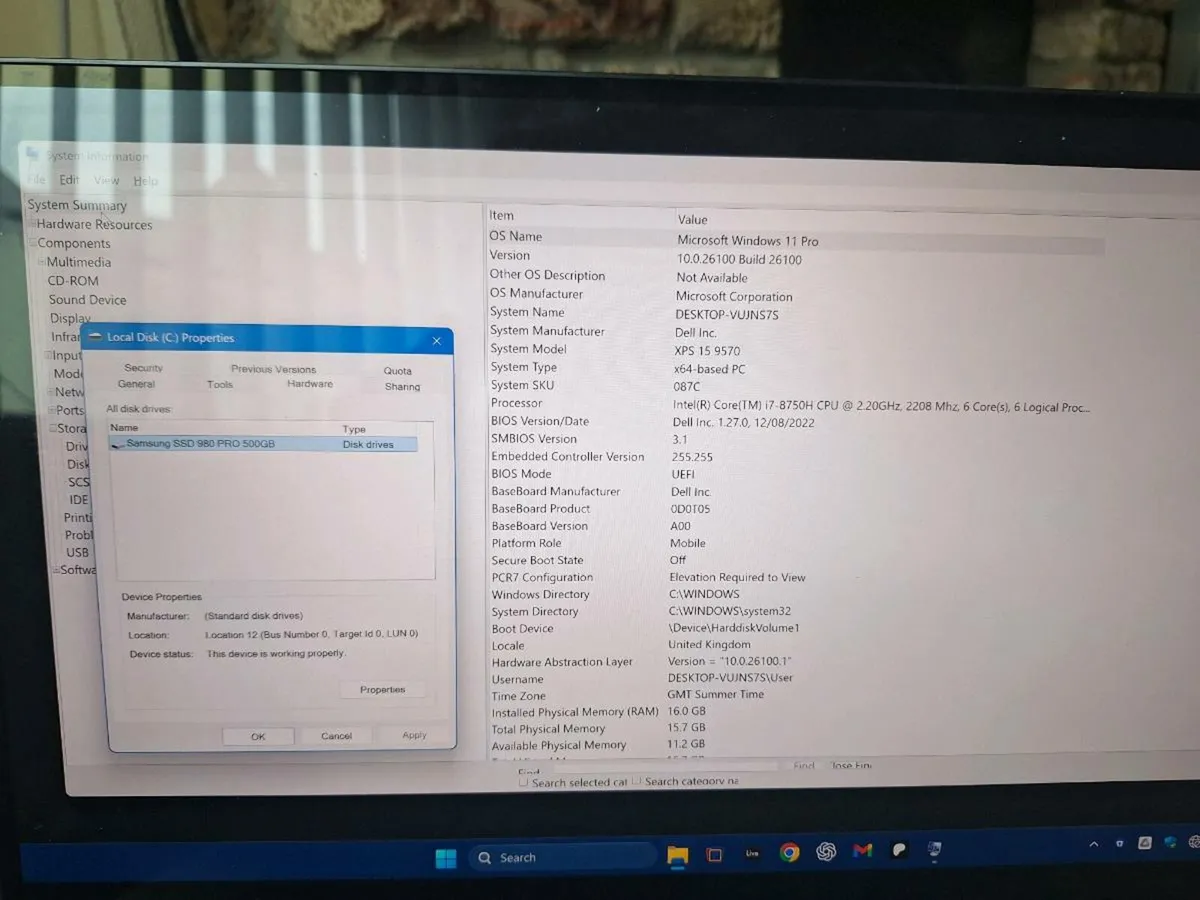 Dell XPS 15 9570 GTX 1050 Ti - Image 2