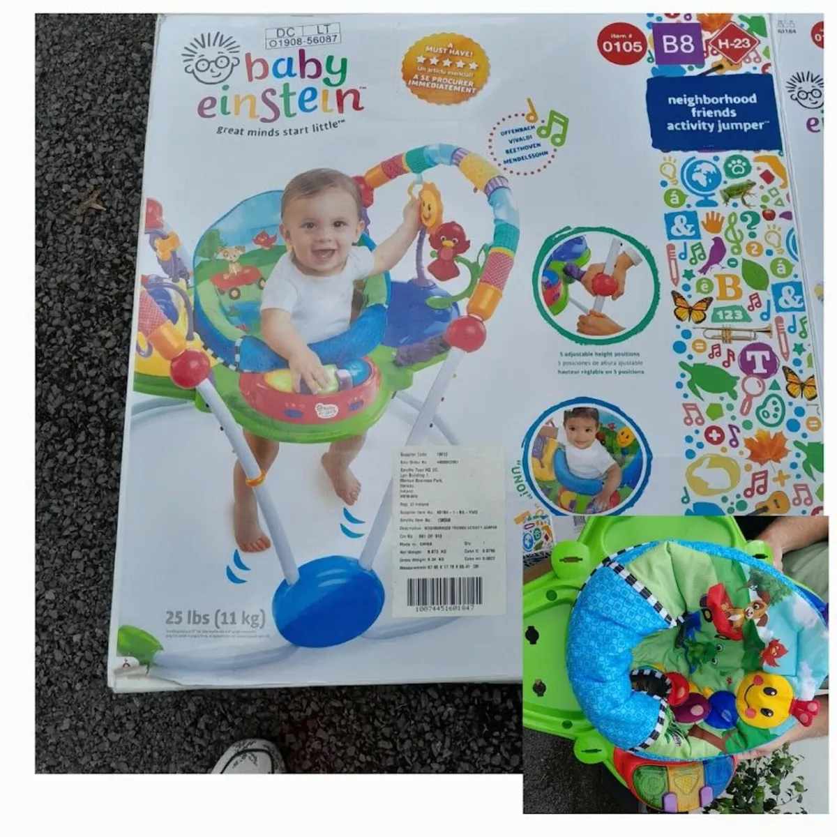 Baby activity jumper