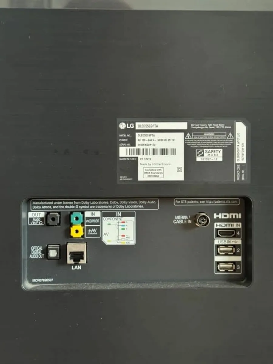 LG 55" C9 OLED HDR Smart UHD TV with AI ThinQ OLED - Image 3