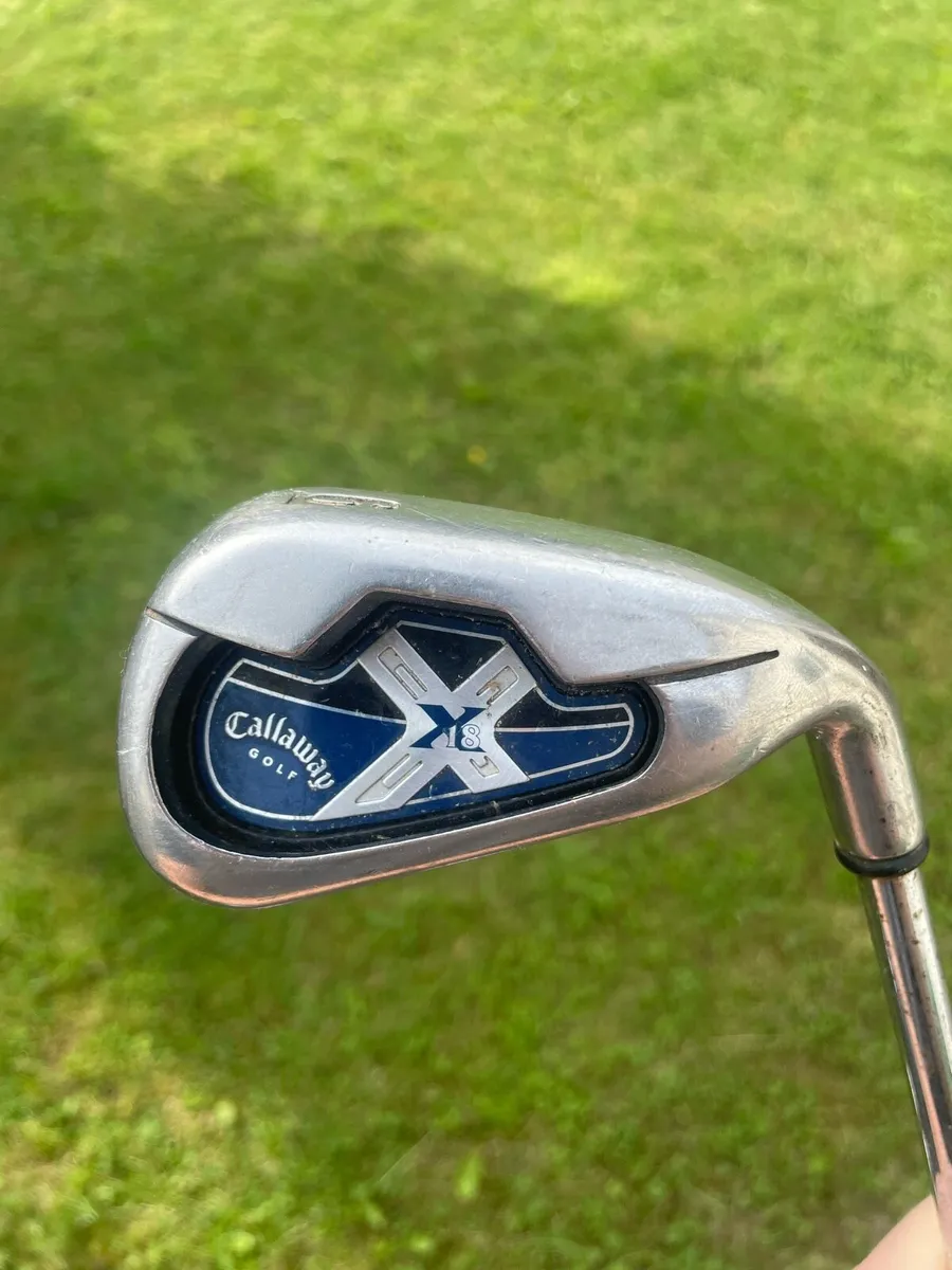 Callaway X-18 Irons with Nike Golf Bag - Image 1