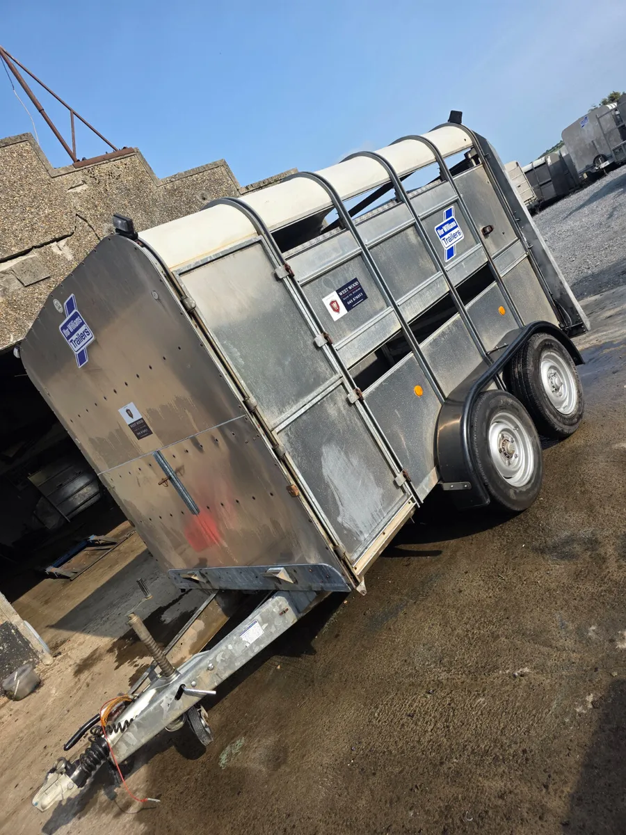 10ft ifor Williams livestock trailer with decks - Image 1