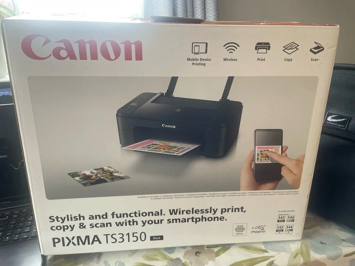 Printer & 3 Laptops - Image 1