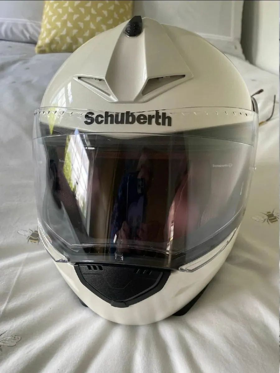 Schuberth C3 Pro ladies motorcycle helmet. Size XS - Image 1
