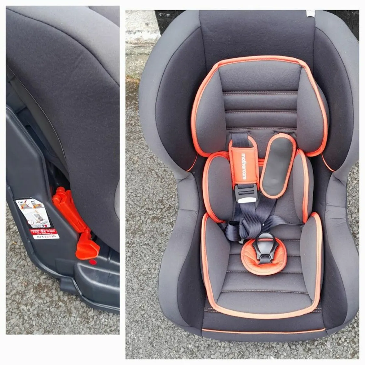 Childs universal car seat