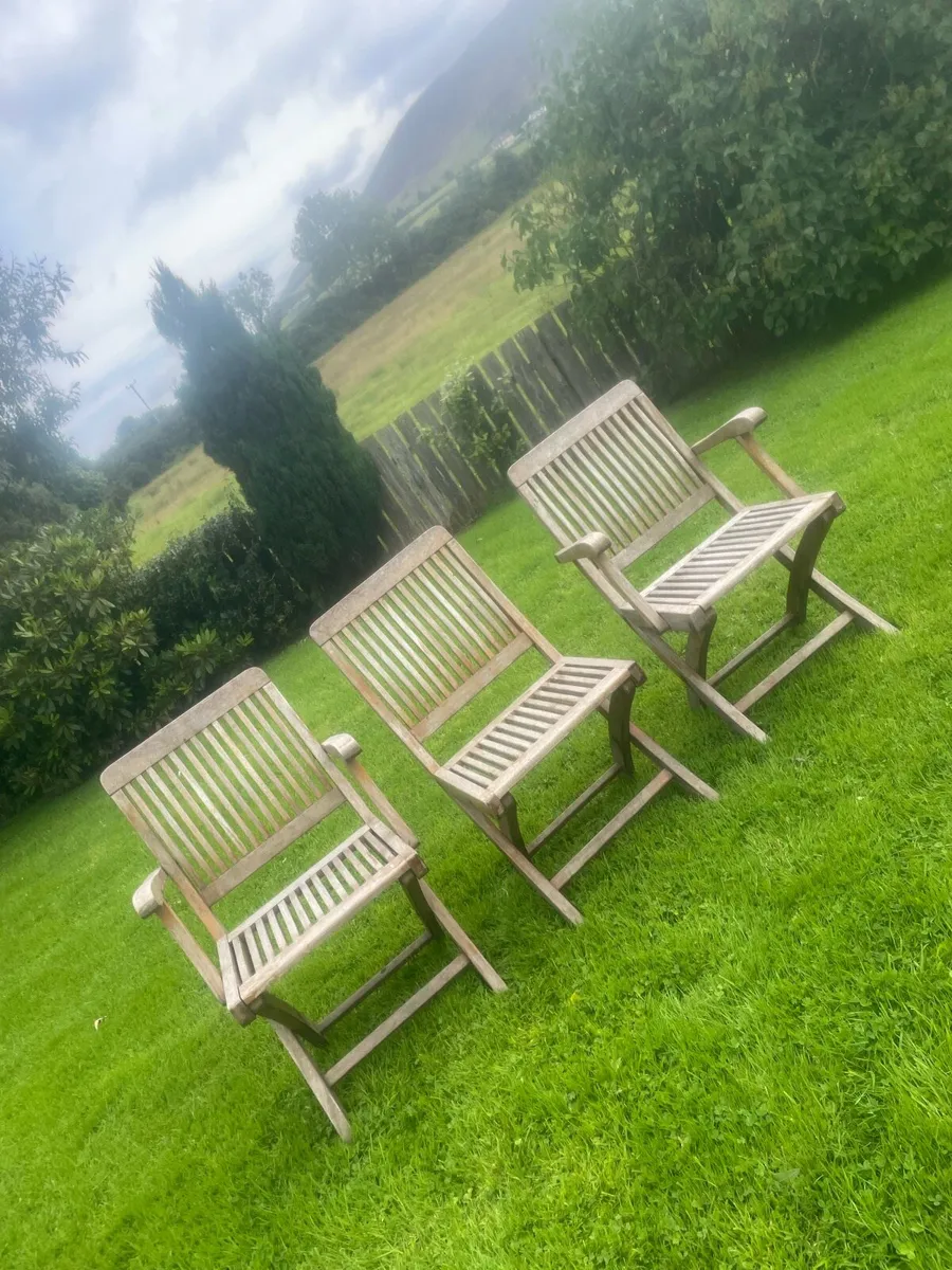 garden chairs - Image 1
