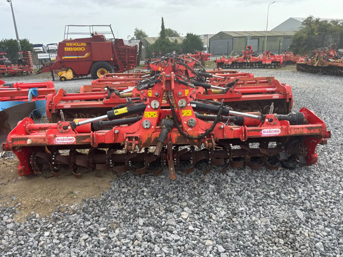 Maschio 3.7mtr folding Rotavator - Image 4