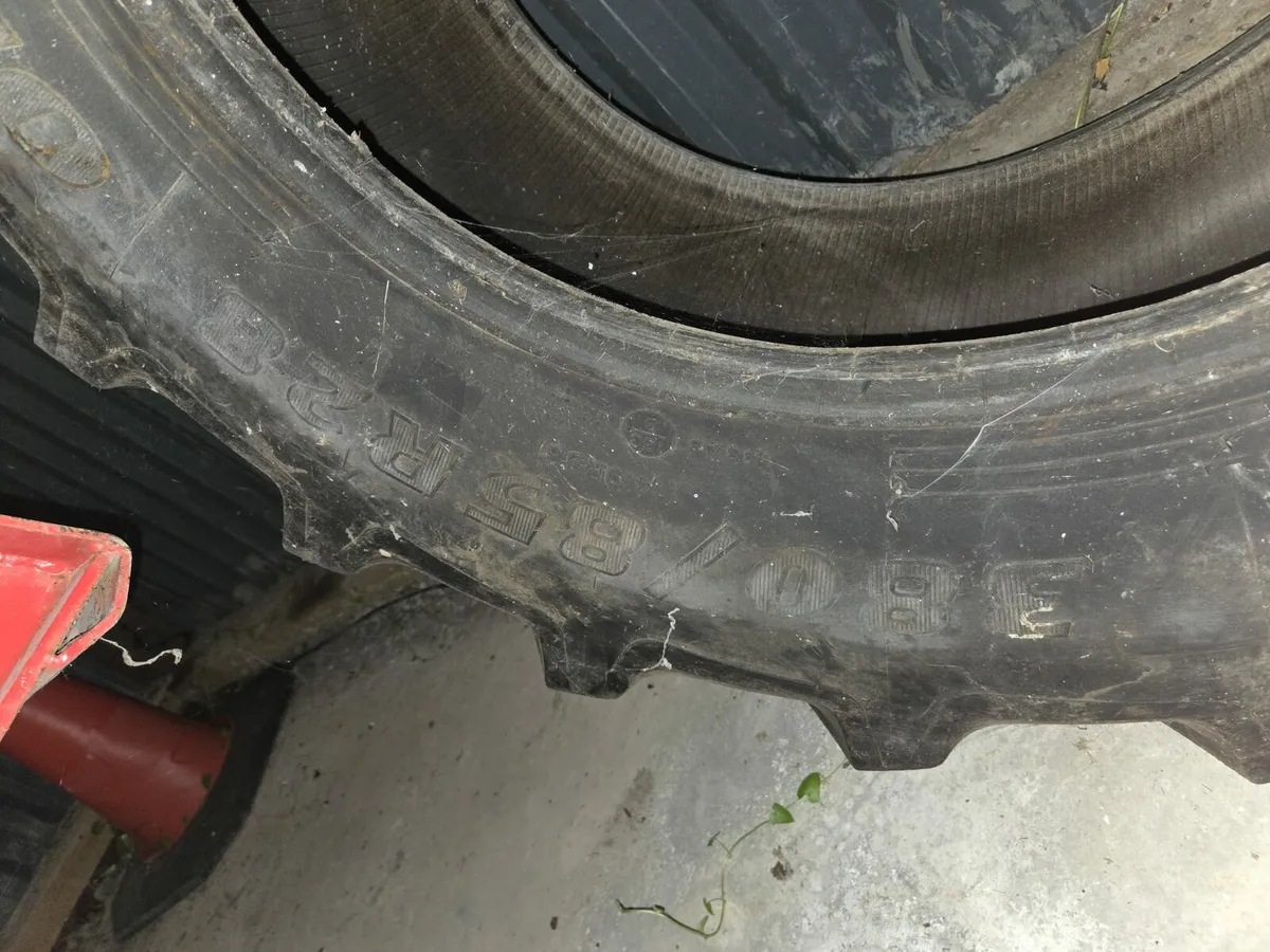 2 Front Tractor Tyres - Image 1