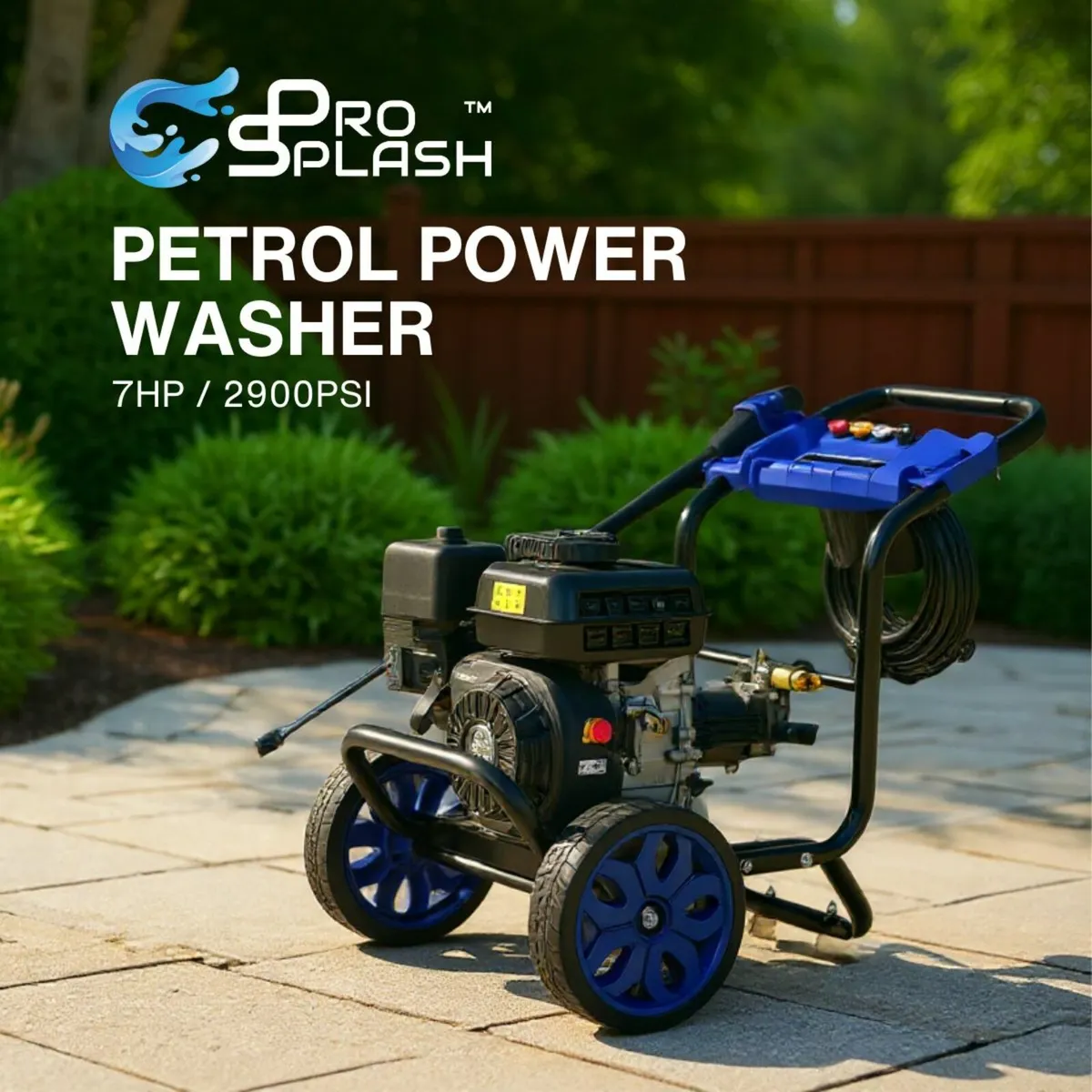 *NEW* Petrol Pressure Washer 7HP./2900PSI/10LPM - Image 1