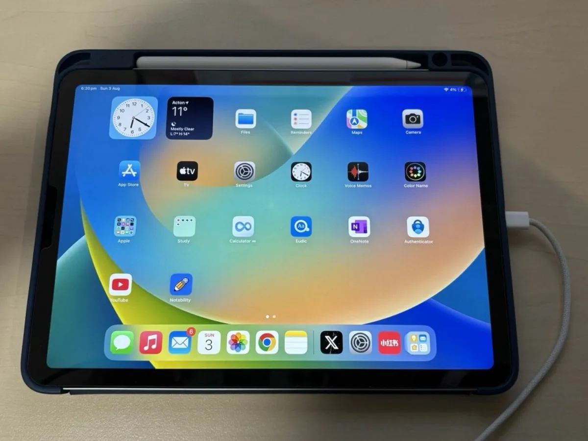 iPad Air 4th Gen 256GB with Apple Pencil Wifi+Cel - Image 1