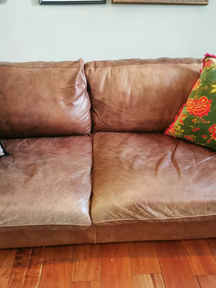 leather couch - Image 1