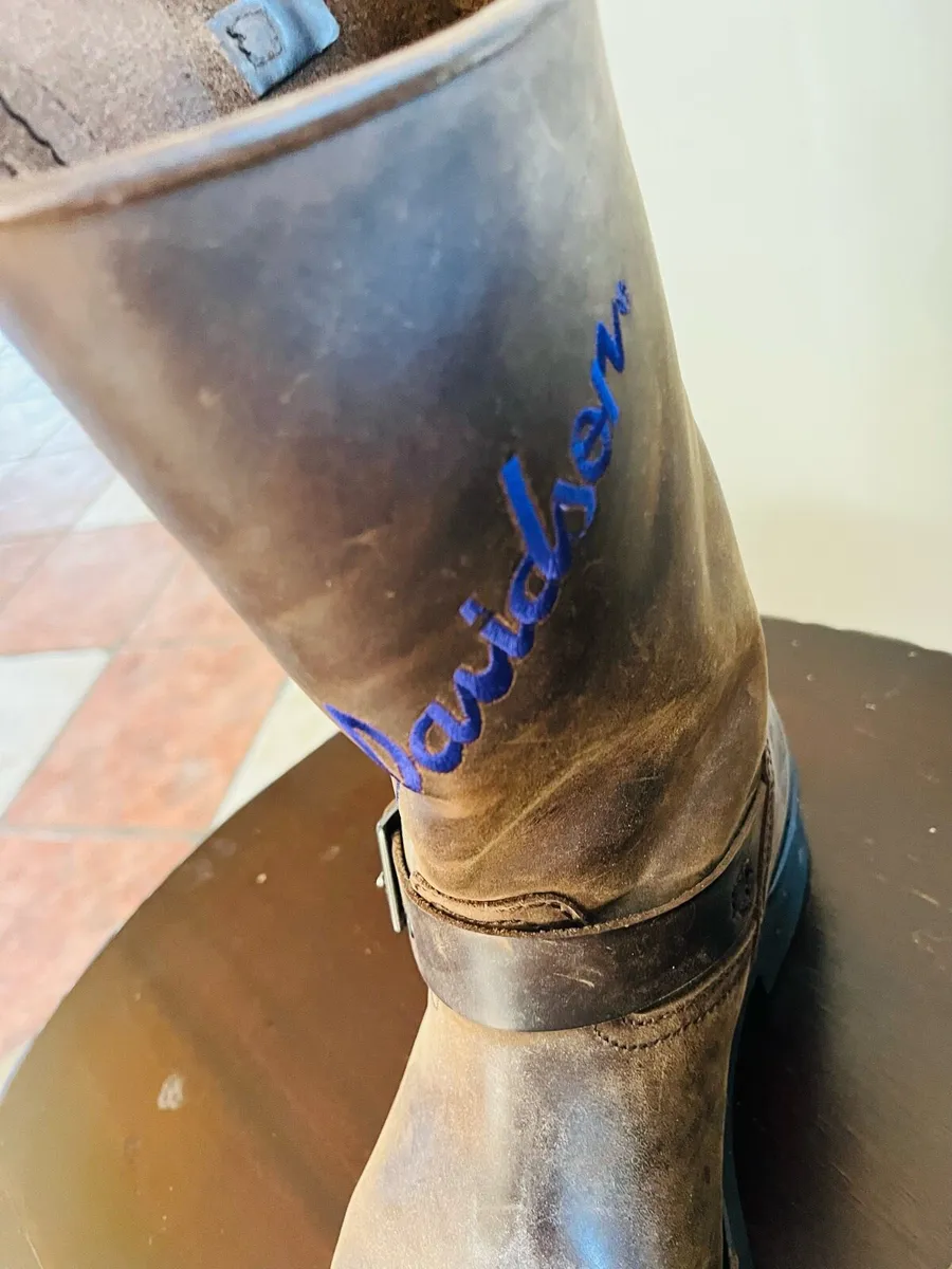 Harley Davidson Boots. Size- 7. Brown. - Image 3