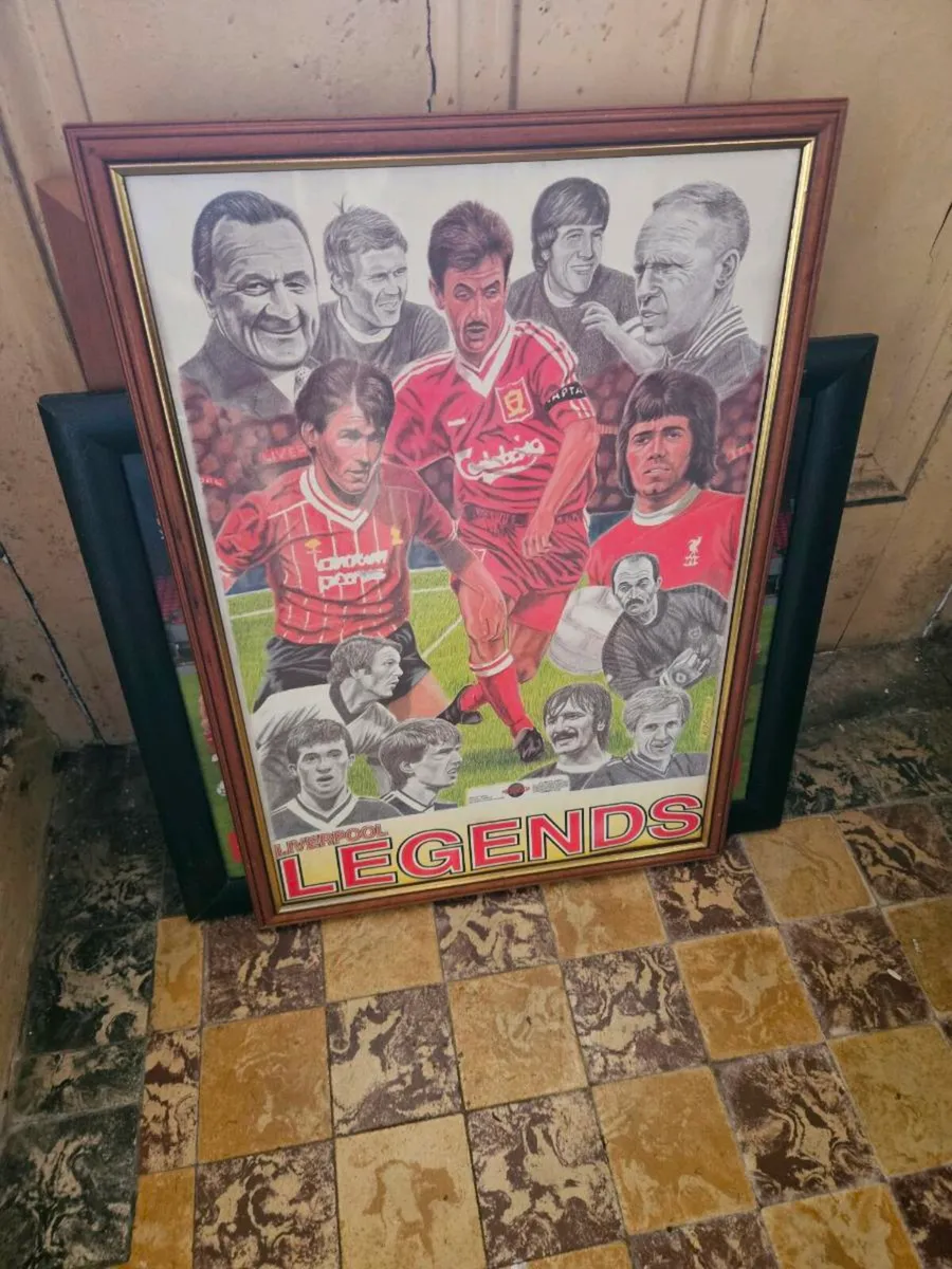 Picture Print Liverpool Football Club Legends - Image 1