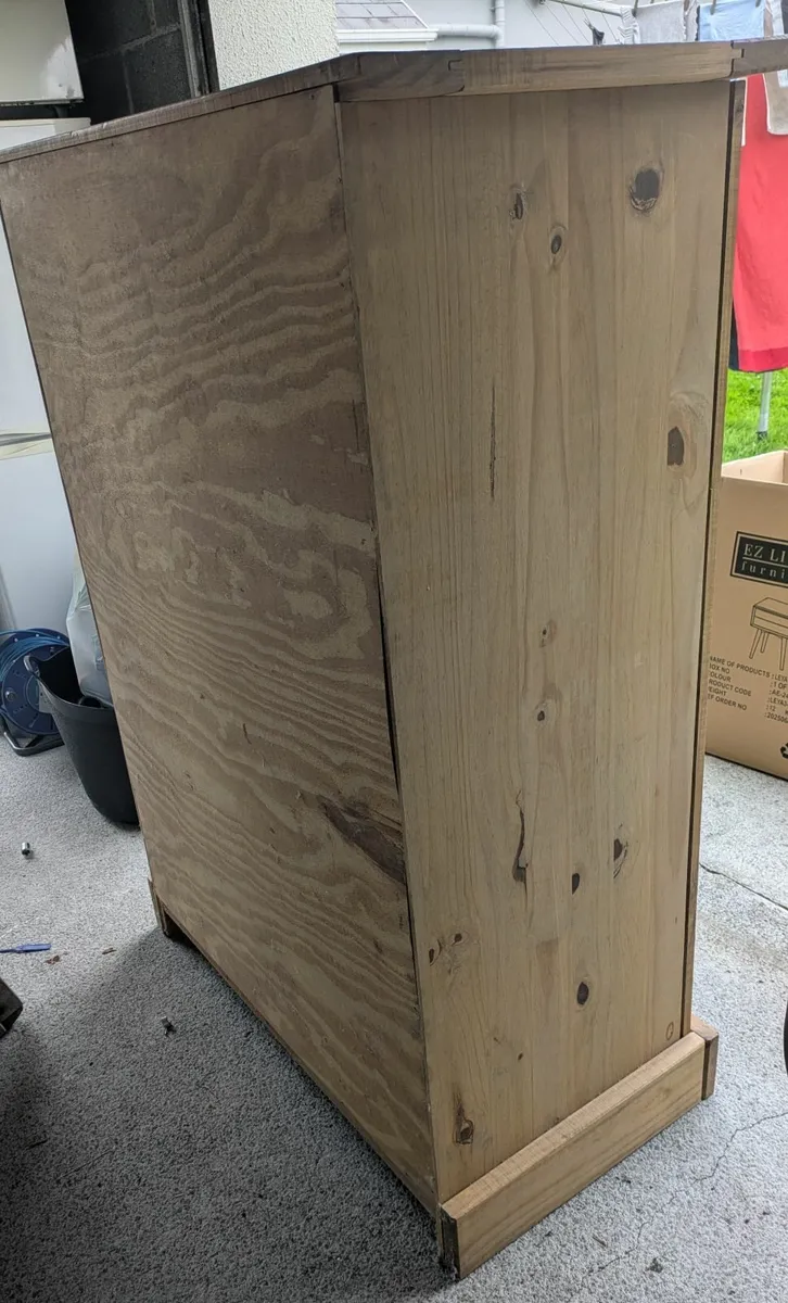 Mexican Pine Chest of Drawers - Image 3