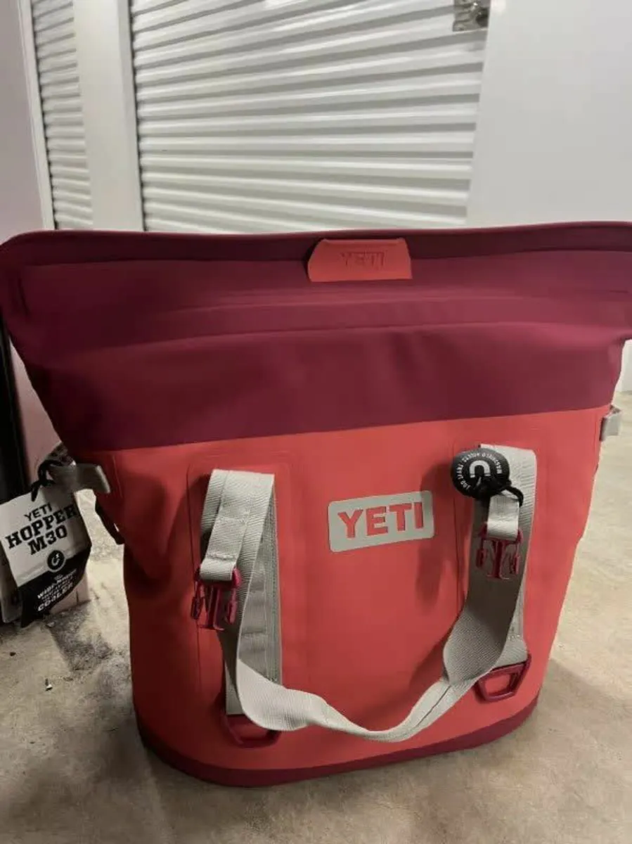 Yeti Hopper M30 Soft Cooler - Bimini Pink - Image 1