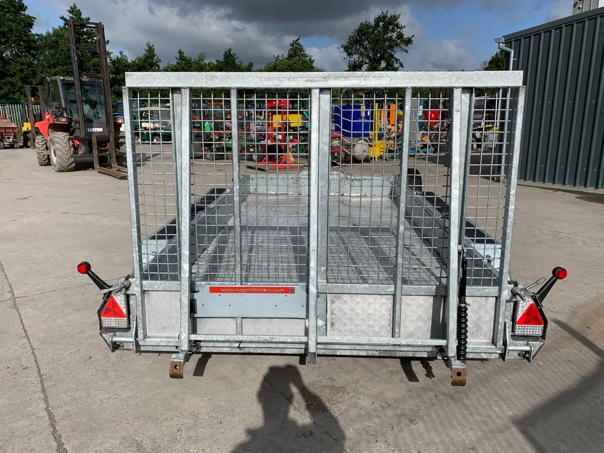 BID ONLINE NOW - NUGENT TRI AXLE 3.5T PLANT TRAILE - Image 4