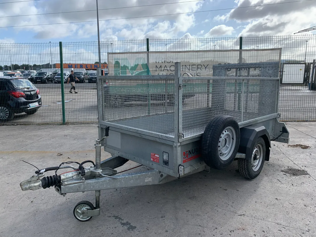 BID ONLINE NOW - NUGENT MESH SIDED TRAILER - Image 1